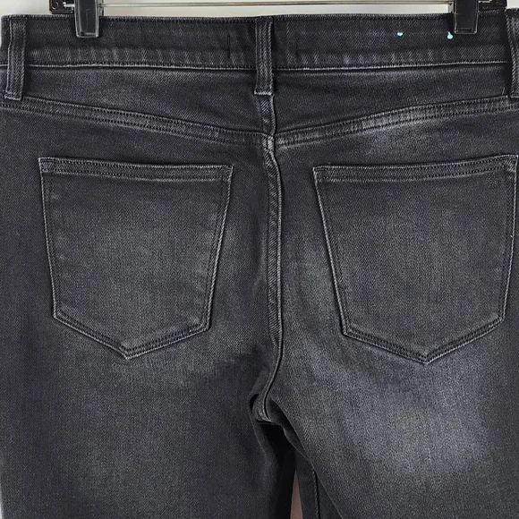 LULAROE Jeans Womens 30 Magic Waist Stretch Black Style L-161367 (30x30) - Picture 8 of 10